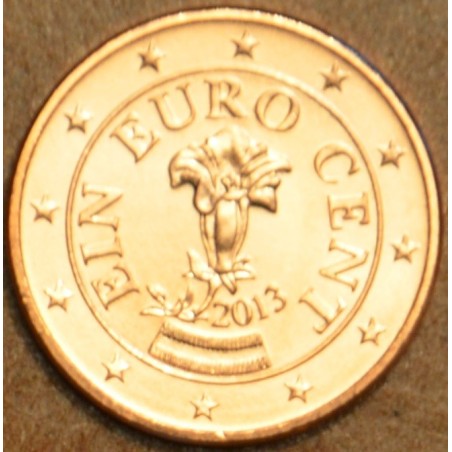 euroerme érme 1 cent Ausztria 2013 (UNC)