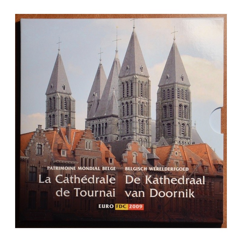 Euromince mince Belgicko 2009 sada + medaila (BU)