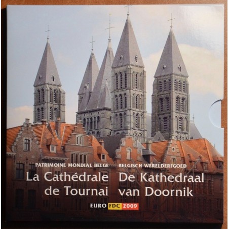 euroerme érme Belgium 2009 forgalmi sor medállal (BU)