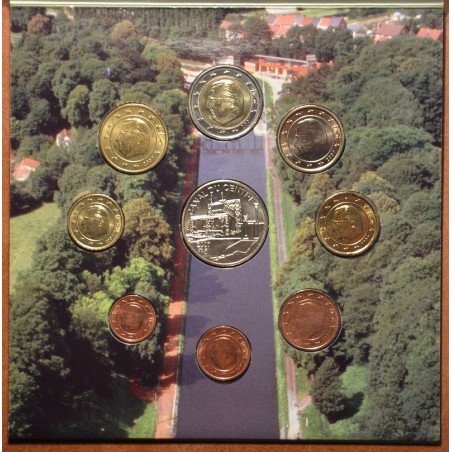 Euromince mince Belgicko 2007 sada + medaila (BU)