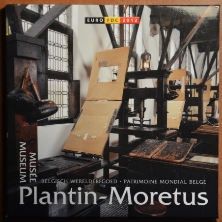 Euromince mince Belgicko 2012 sada + medaila (BU)