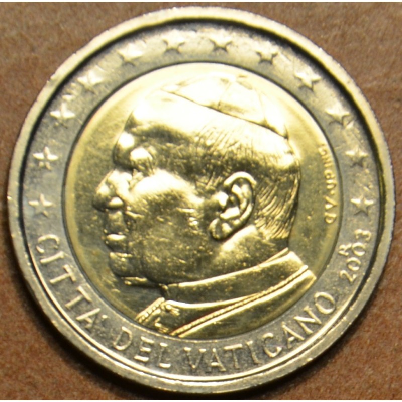 Euromince mince 2 Euro Vatikán 2003 Ján Pavol II (BU)