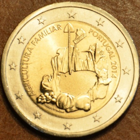 Euromince mince 2 Euro Portugalsko 2014 - Rodinné farmárstvo (UNC)