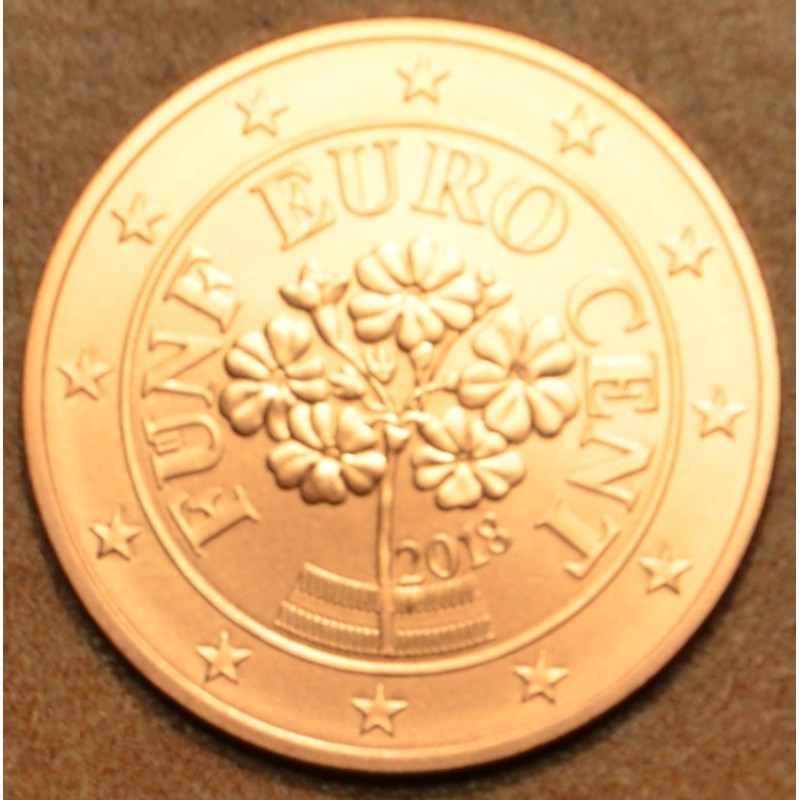 eurocoin eurocoins 5 cent Austria 2018 (UNC)
