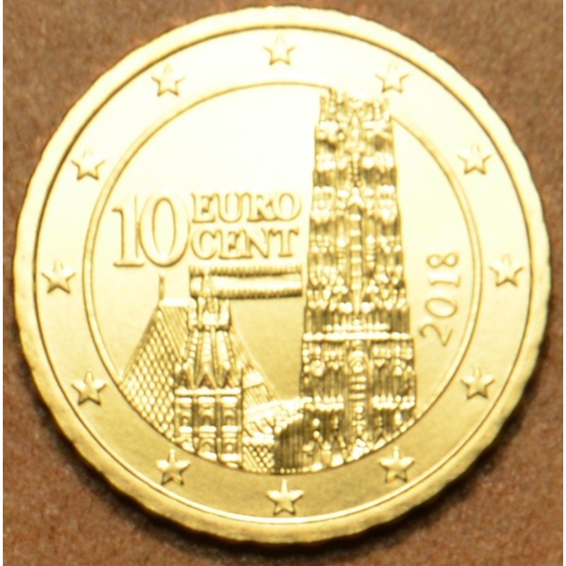euroerme érme 10 cent Ausztria 2018 (UNC)