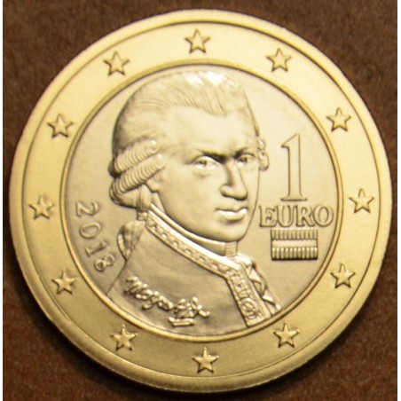 Euromince mince 1 Euro Rakúsko 2018 (UNC)