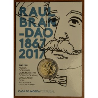 Euromince mince 2 Euro Portugalsko 2017 - Raul Brandao (BU)