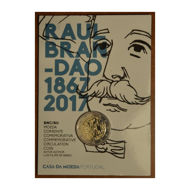 eurocoin eurocoins 2 Euro Portugal 2017 - Raul Brandao (BU)