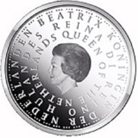 euroerme érme 5 Euro Hollandia 2004 - A királyság évfordulója (UNC)
