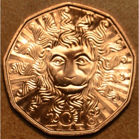 Euromince mince 5 Euro Rakúsko 2018 Novoročná minca (UNC)