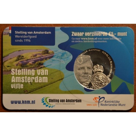 Euromince mince 5 Euro Holandsko 2017 - Stelling van Amsterdam (UNC)