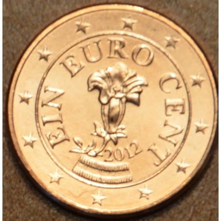 Euromince mince 1 cent Rakúsko 2012 (UNC)