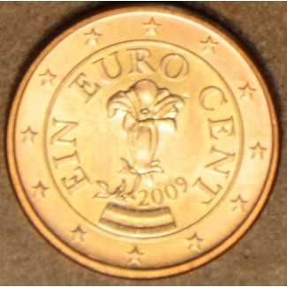 Euromince mince 1 cent Rakúsko 2009 (UNC)