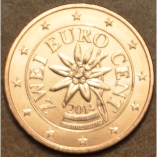 Euromince mince 2 cent Rakúsko 2014 (UNC)