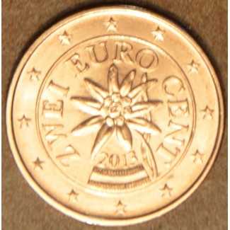 euroerme érme 2 cent Ausztria 2013 (UNC)