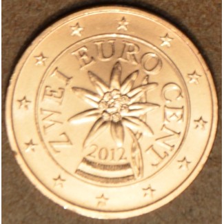 Euromince mince 2 cent Rakúsko 2012 (UNC)