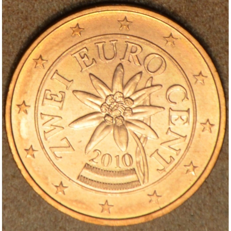 euroerme érme 2 cent Ausztria 2010 (UNC)