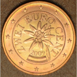 euroerme érme 2 cent Ausztria 2009 (UNC)