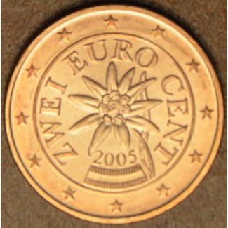 euroerme érme 2 cent Ausztria 2005 (UNC)