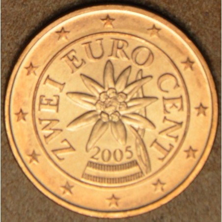 Euromince mince 2 cent Rakúsko 2005 (UNC)