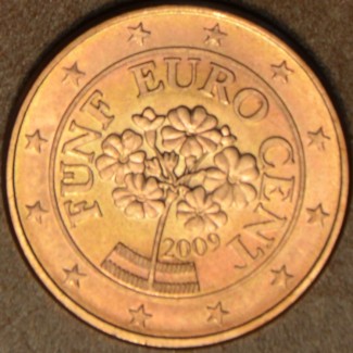 euroerme érme 5 cent Ausztria 2009 (UNC)