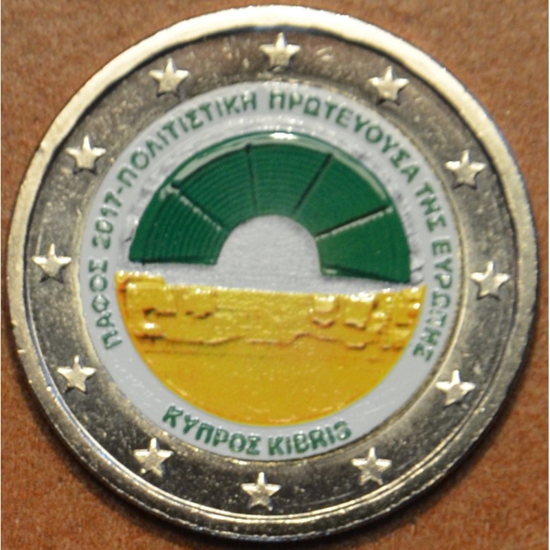 Euromince mince 2 Euro Cyprus 2017 - Pafos - mesto kultúry II. (far...