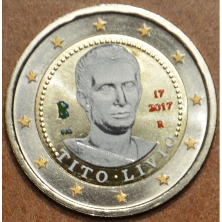 eurocoin eurocoins 2 Euro Italy 2017 - Tito Livio (colored UNC)