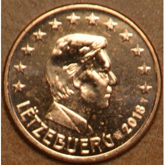 Euromince mince 1 cent Luxembursko 2018 (UNC)