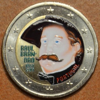 Euromince mince 2 Euro Portugalsko 2017 - Raul Brandao II. (farebná...