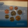 eurocoin eurocoins Official set of 8 Irish coins 2009 (BU)
