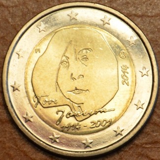 Euromince mince Poškodená 2 Euro Fínsko 2014 - Tove Jansson (UNC)
