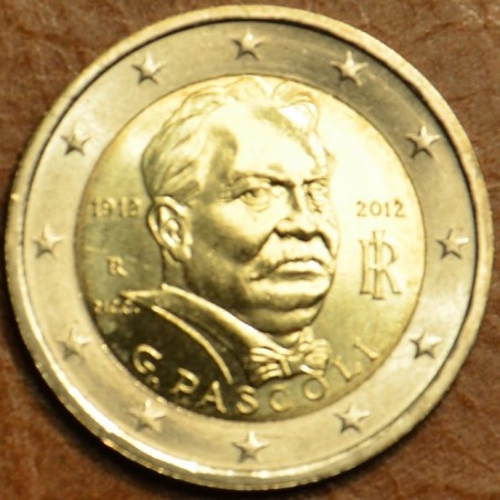 Euromince mince Poškodená 2 Euro Taliansko 2012 - 100. výročie úmrt...