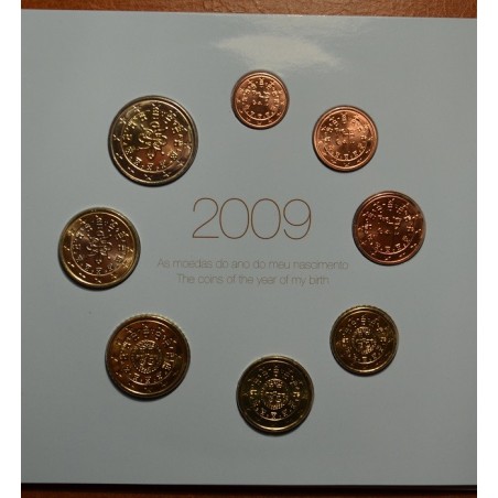 euroerme érme Portugália 2009 - 8 részes bébi forgalmi sor (BU)