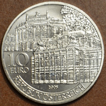eurocoin eurocoins 10 Euro Austria 2005 Burgtheater (UNC)