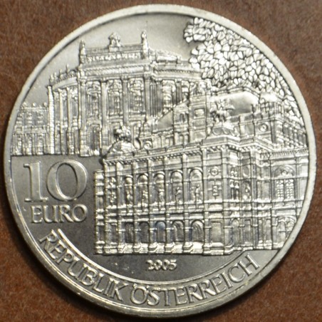 Euromince mince 10 Euro Rakúsko 2005 Burgtheater (UNC)