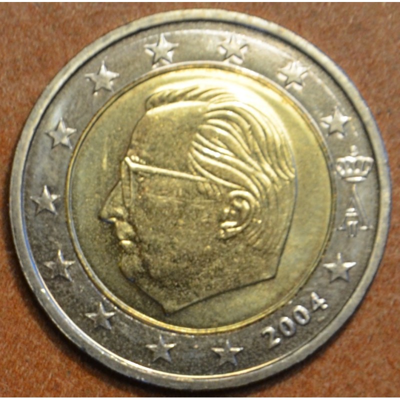 Euromince mince 2 Euro Belgicko 2004 - Albert II. (UNC)