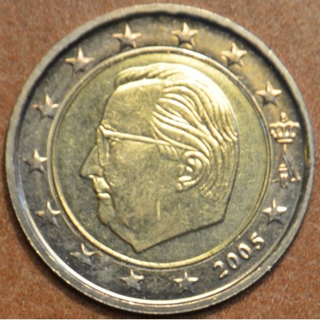 Euromince mince 2 Euro Belgicko 2005 - Albert II. (UNC)