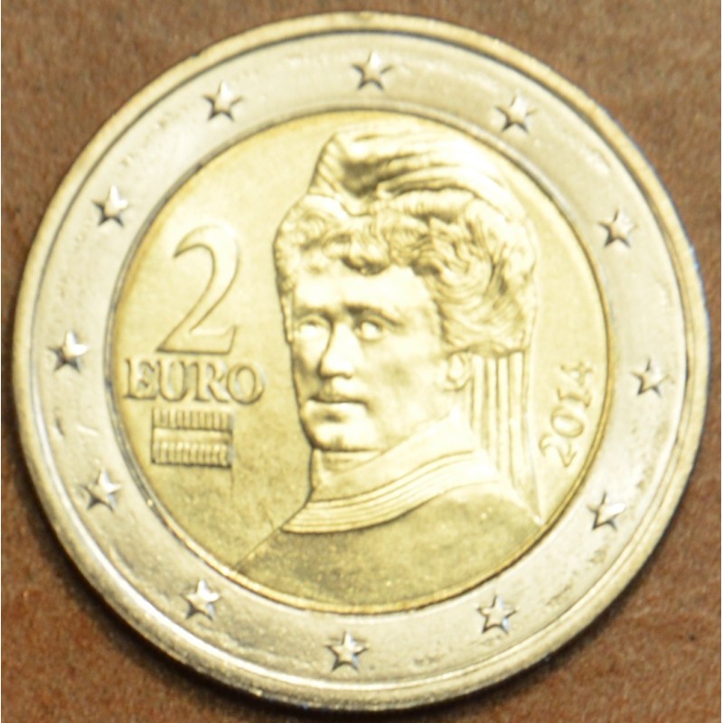 euroerme érme 2 Euro Ausztria 2014 (UNC)