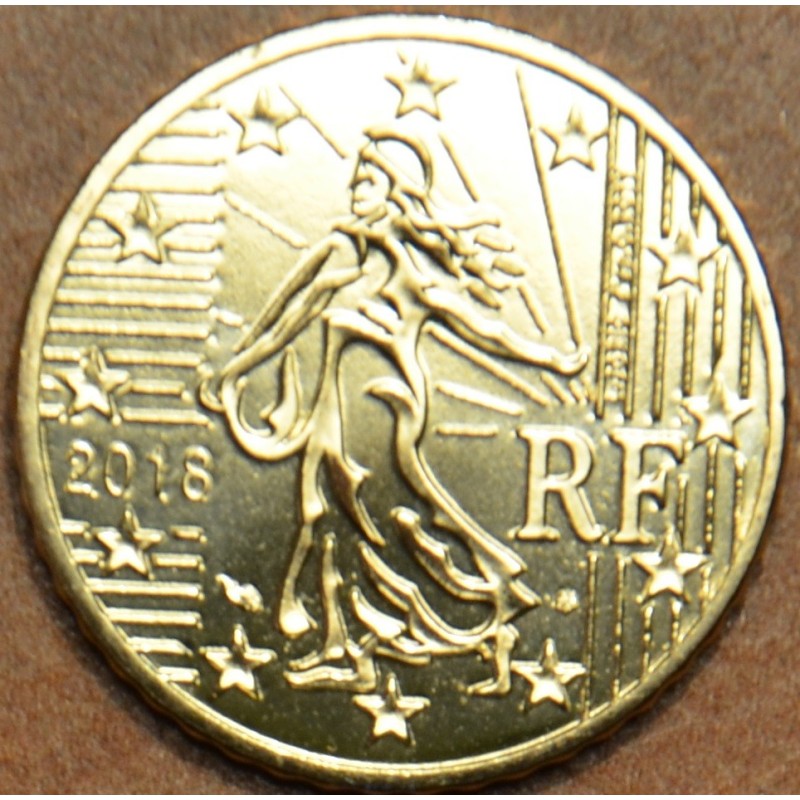Euromince mince 50 cent Francúzsko 2018 (UNC)