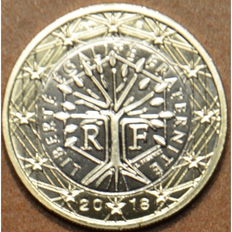 Euromince mince 1 Euro Francúzsko 2018 (UNC)