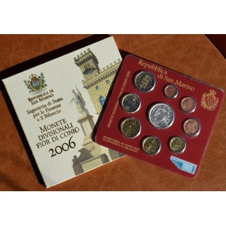 San Marino 2006 official 9 coins set (BU)