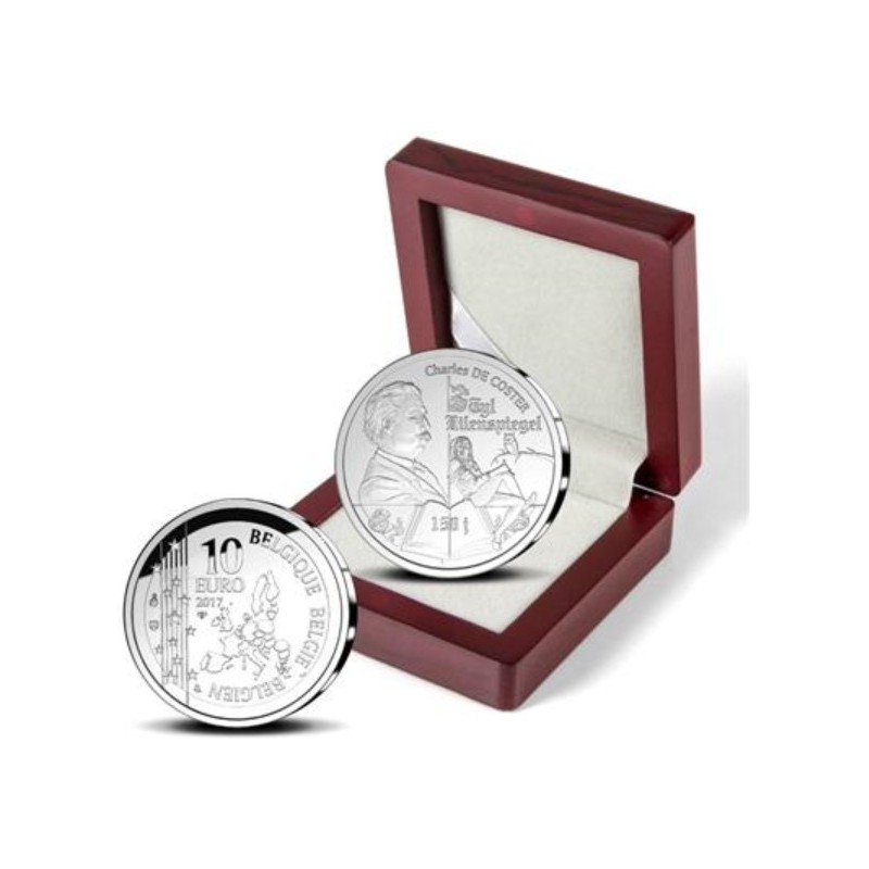 eurocoin eurocoins 10 Euro Belgium 2017 - Thyl Ulenspiegel (Proof)