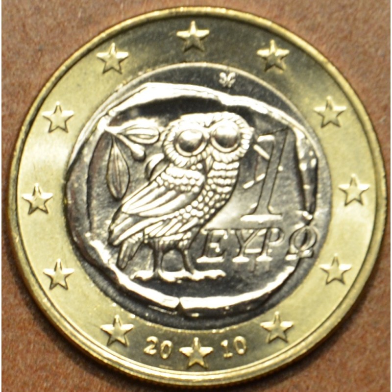 Euromince mince 1 Euro Grécko 2010 (UNC)
