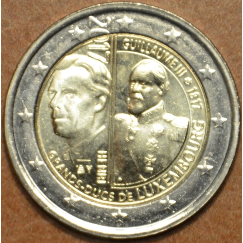 euroerme érme 2 Euro Luxemburg 2017 - III. Vilmos nagyherceg (UNC)