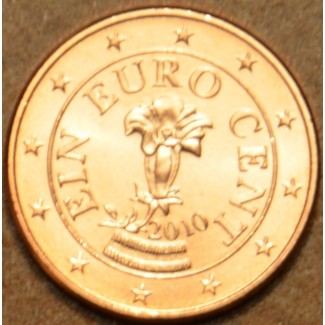 Euromince mince 1 cent Rakúsko 2010 (UNC)