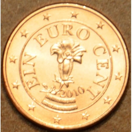eurocoin eurocoins 1 cent Austria 2010 (UNC)