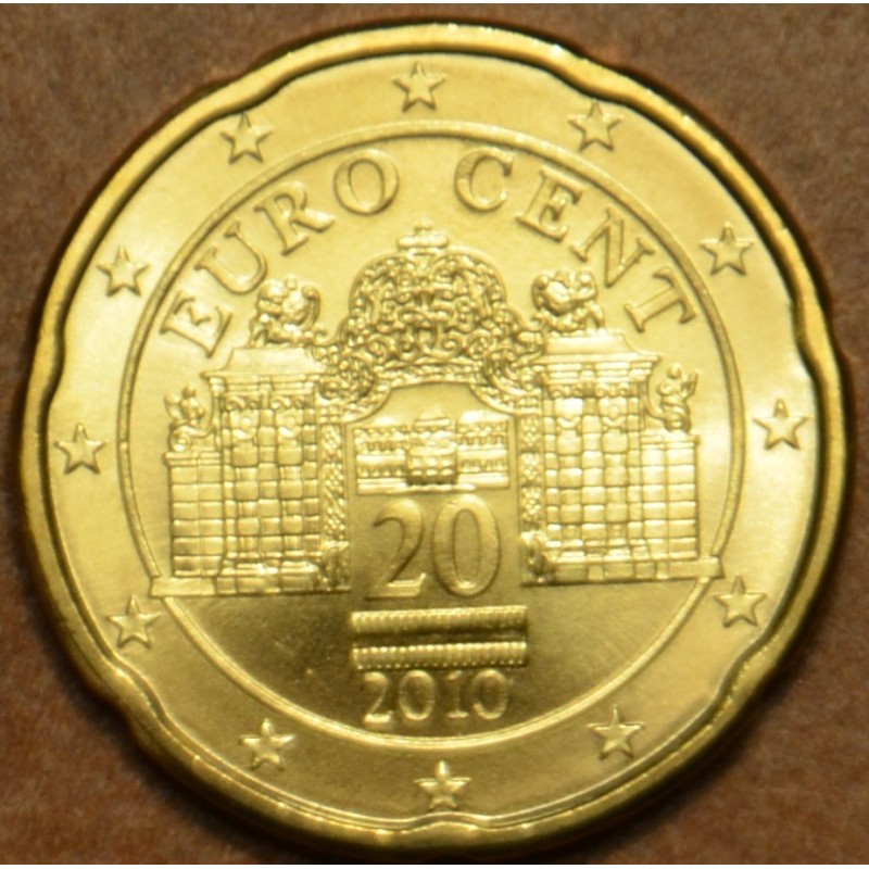 Euromince mince 20 cent Rakúsko 2010 (UNC)