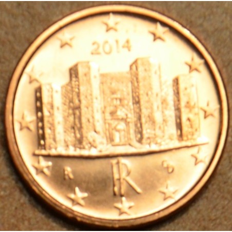 euroerme érme 1 cent Olaszország 2014 (UNC)