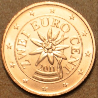 Euromince mince 2 cent Rakúsko 2011 (UNC)