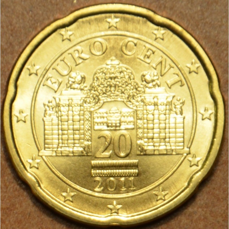 euroerme érme 20 cent Ausztria 2011 (UNC)